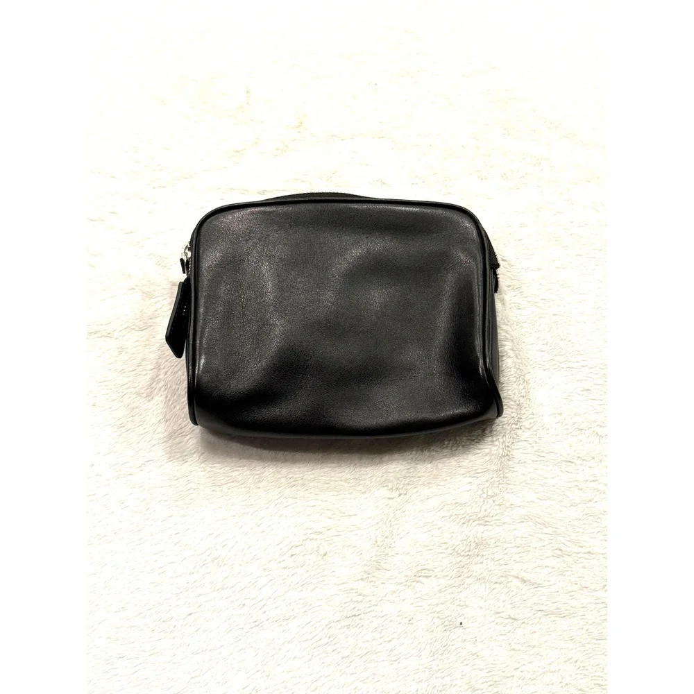 Vintage Coach Soft Leather Beauty Case (style #8658) Makeup Pouch Organizer